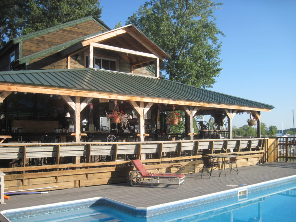 Island Tiki Bar — North Hero Marina